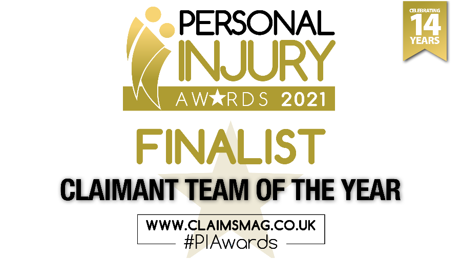 Personal Injury Awards 2021 - FINALIST